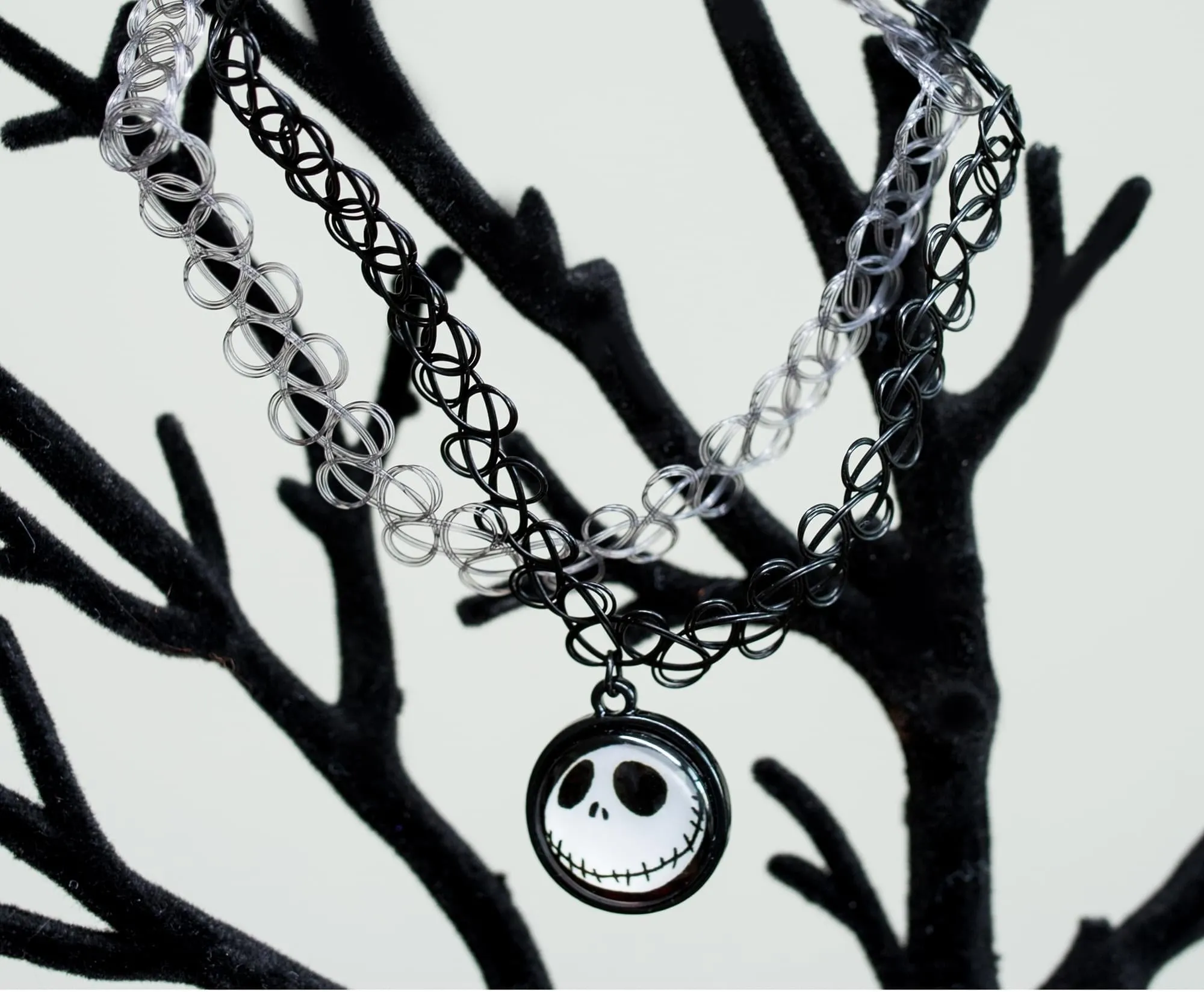 Nightmare Before Christmas Choker Necklace: Jack