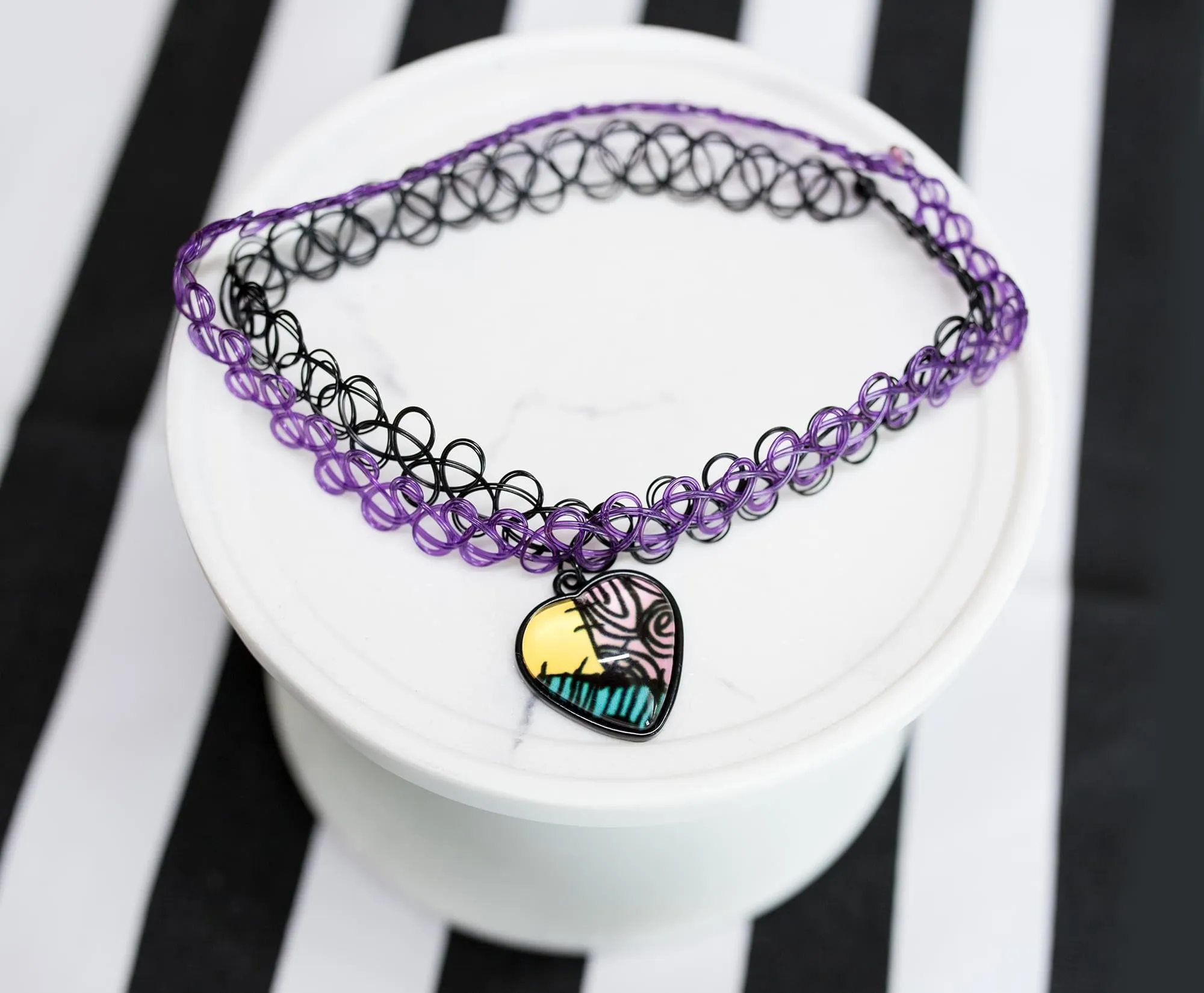 Nightmare Before Christmas Choker Necklace: Sally