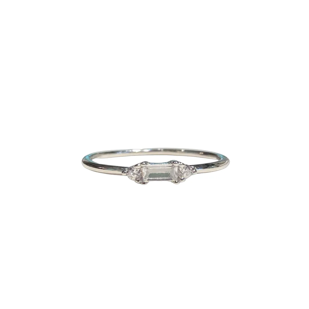 Noelly Baguette Birthstone Ring