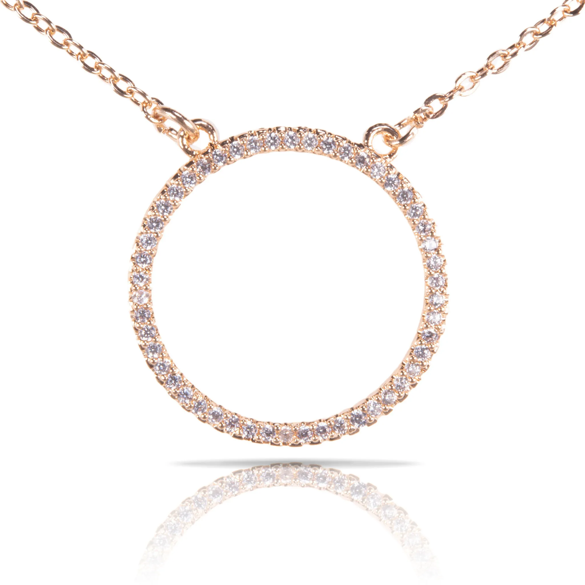 Open Circle Necklace