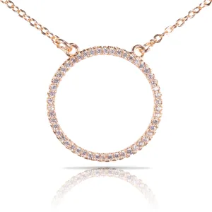 Open Circle Necklace