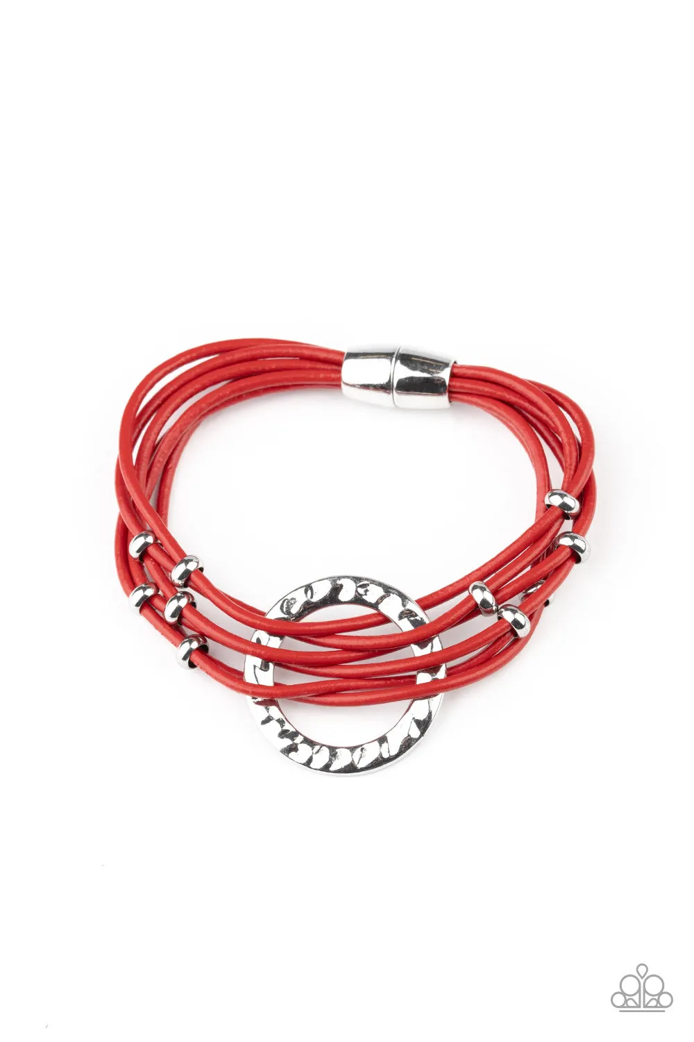 Paparazzi Bracelet ~ Magnetic Muse - Red