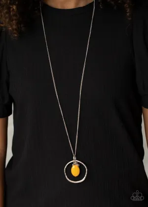 Paparazzi Necklace ~ Zion Zen - Yellow