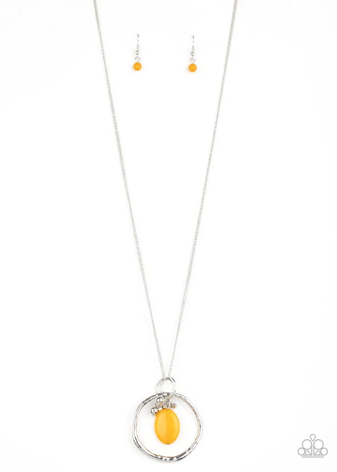 Paparazzi Necklace ~ Zion Zen - Yellow