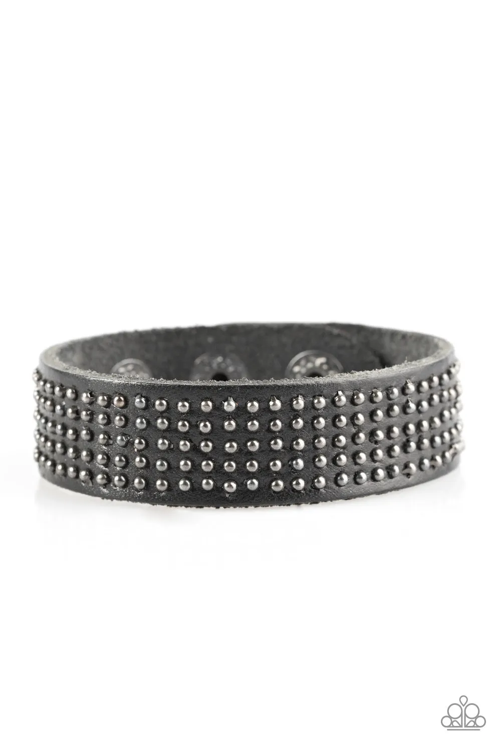 Paparazzi Road Pilot Black Bracelet