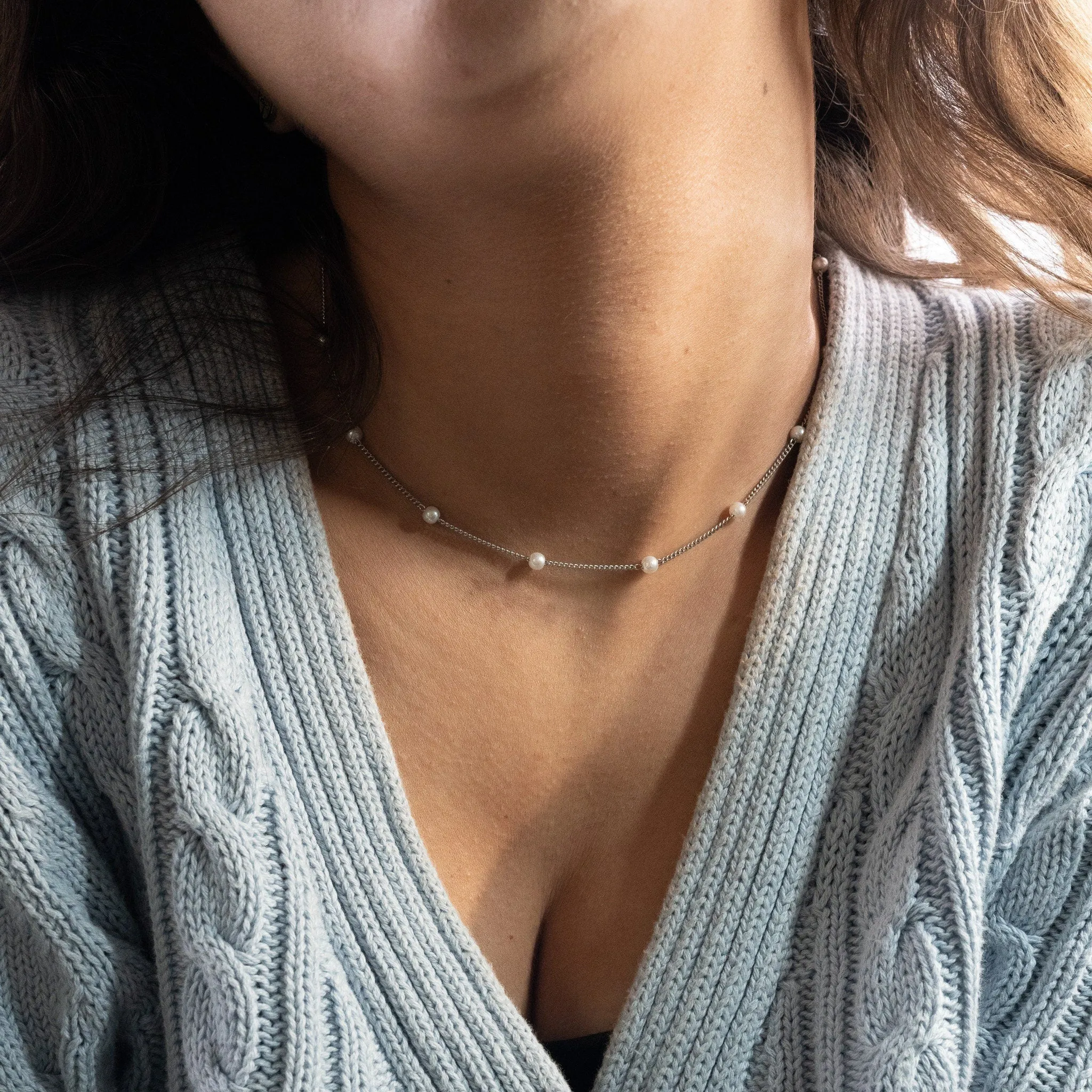 Pearl Chain Necklace