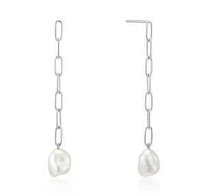 Pearl of Wisdom - Chunky Pearl Drop Earrings