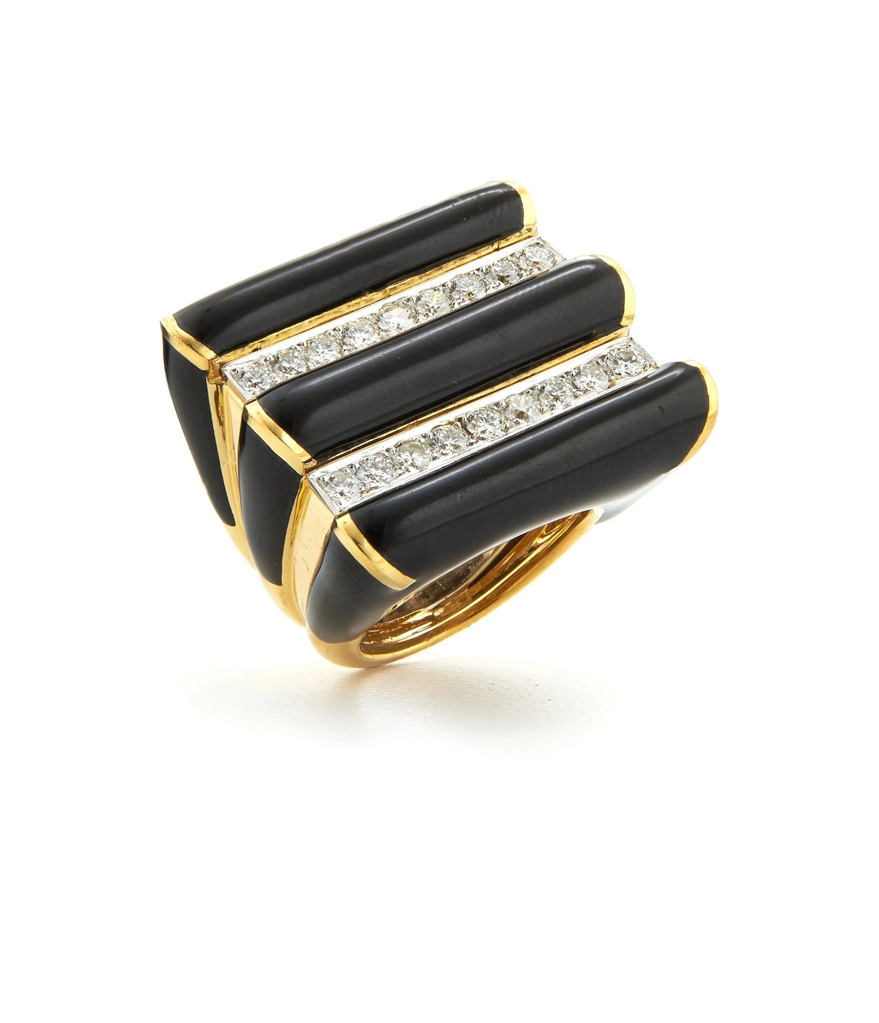 Radiator Ring, Black Enamel