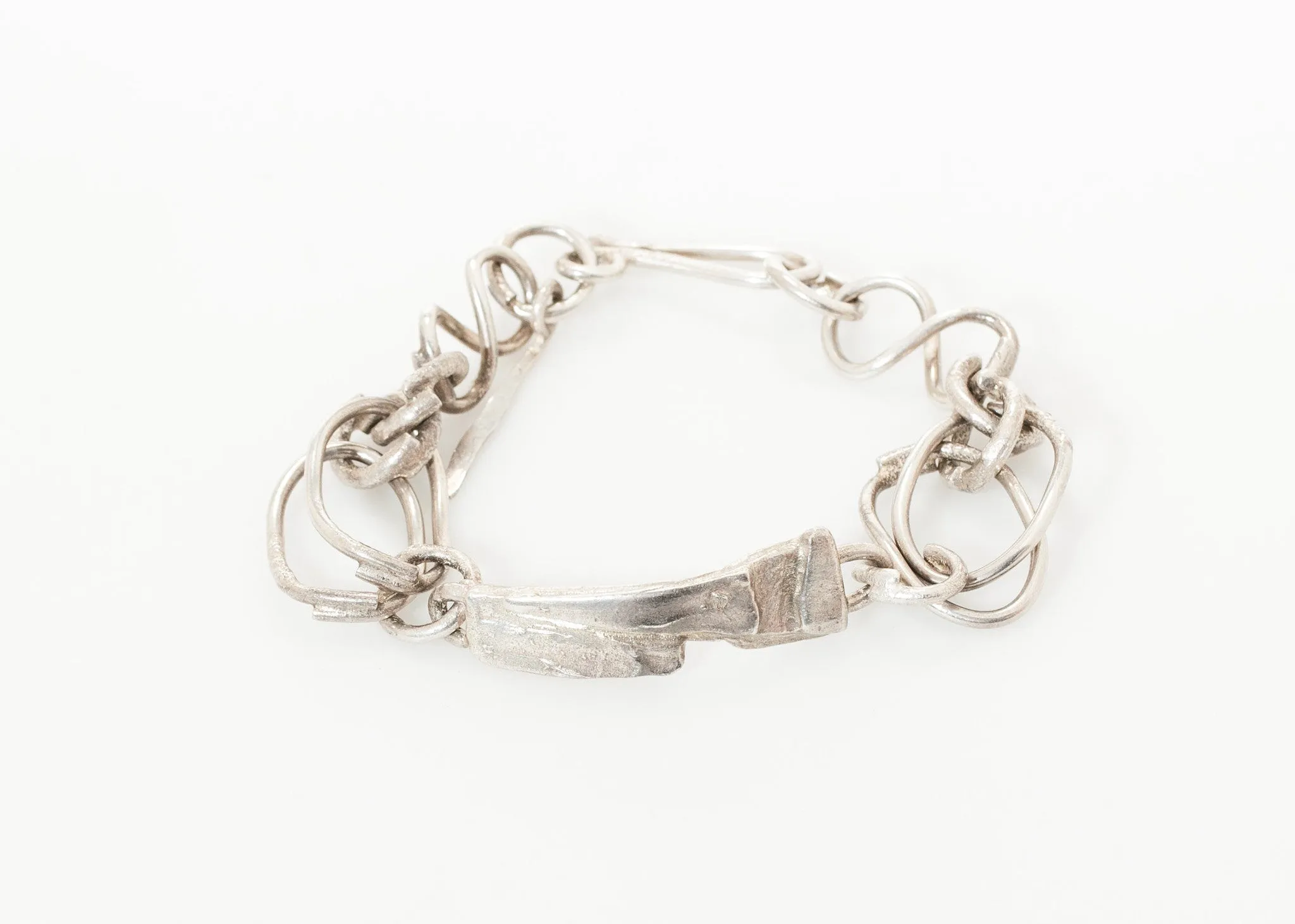 Silver I.D. Bracelet in Sterling