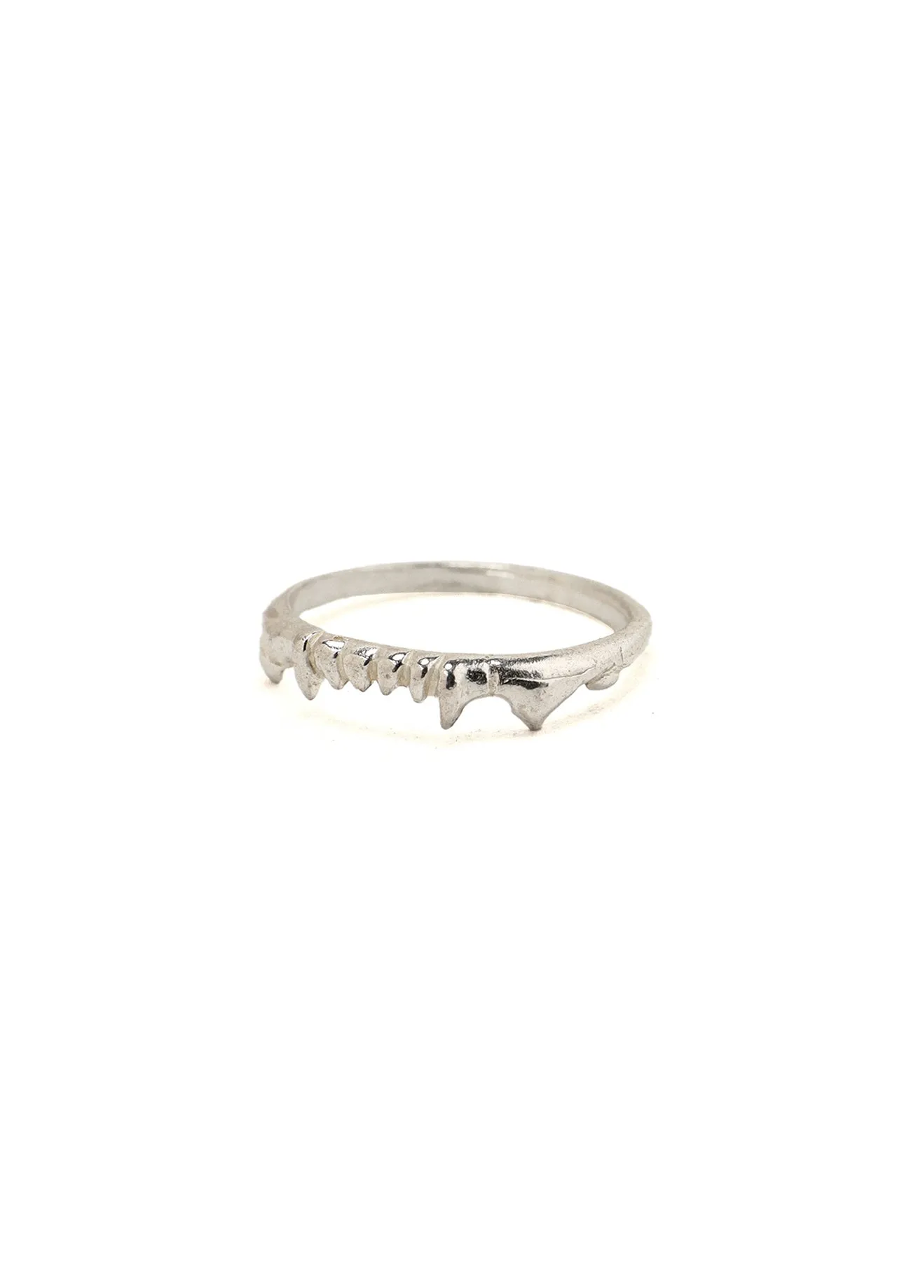 SILVER925 DOG TOOTH RING