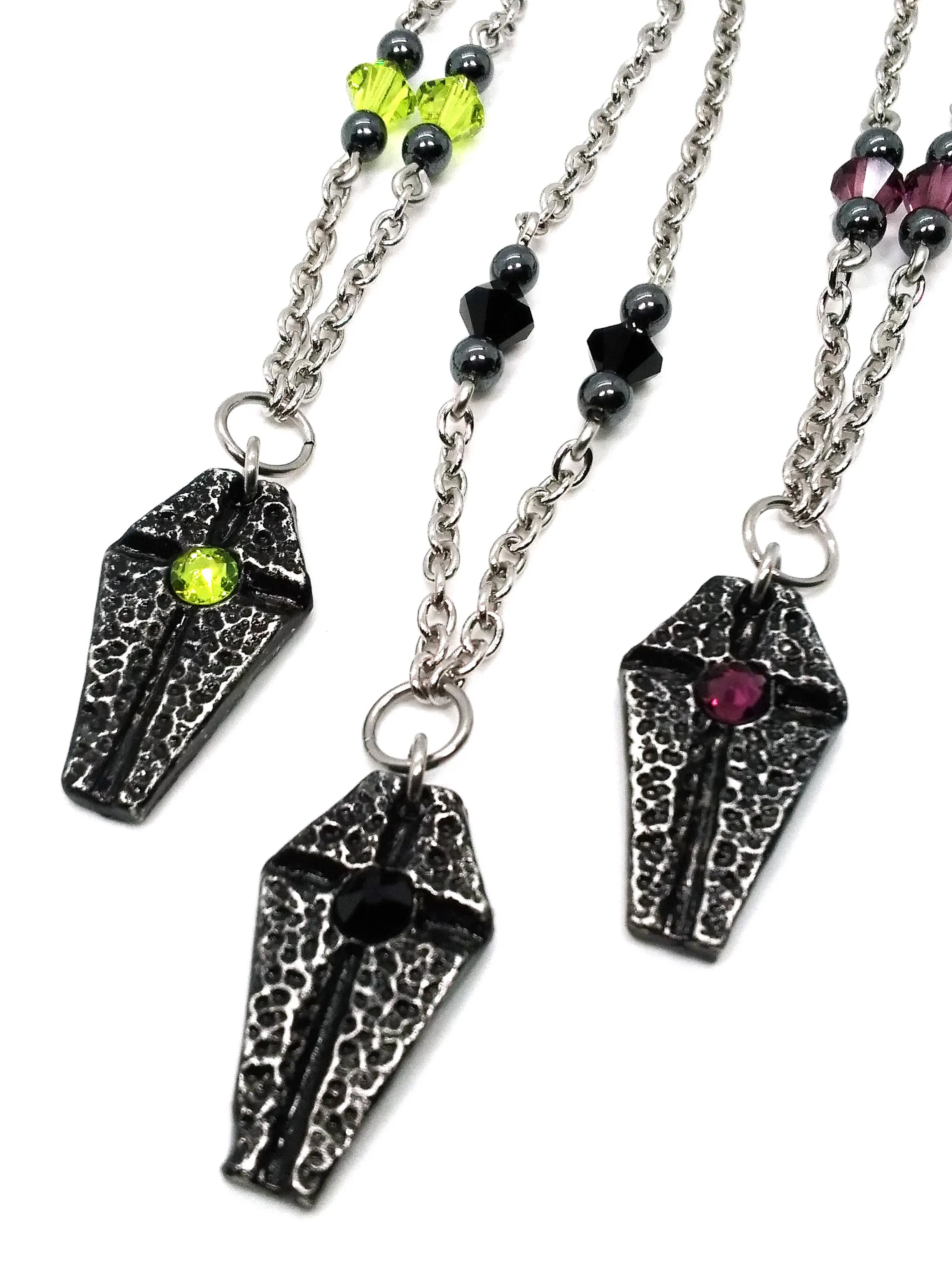 Small Coffin Necklace