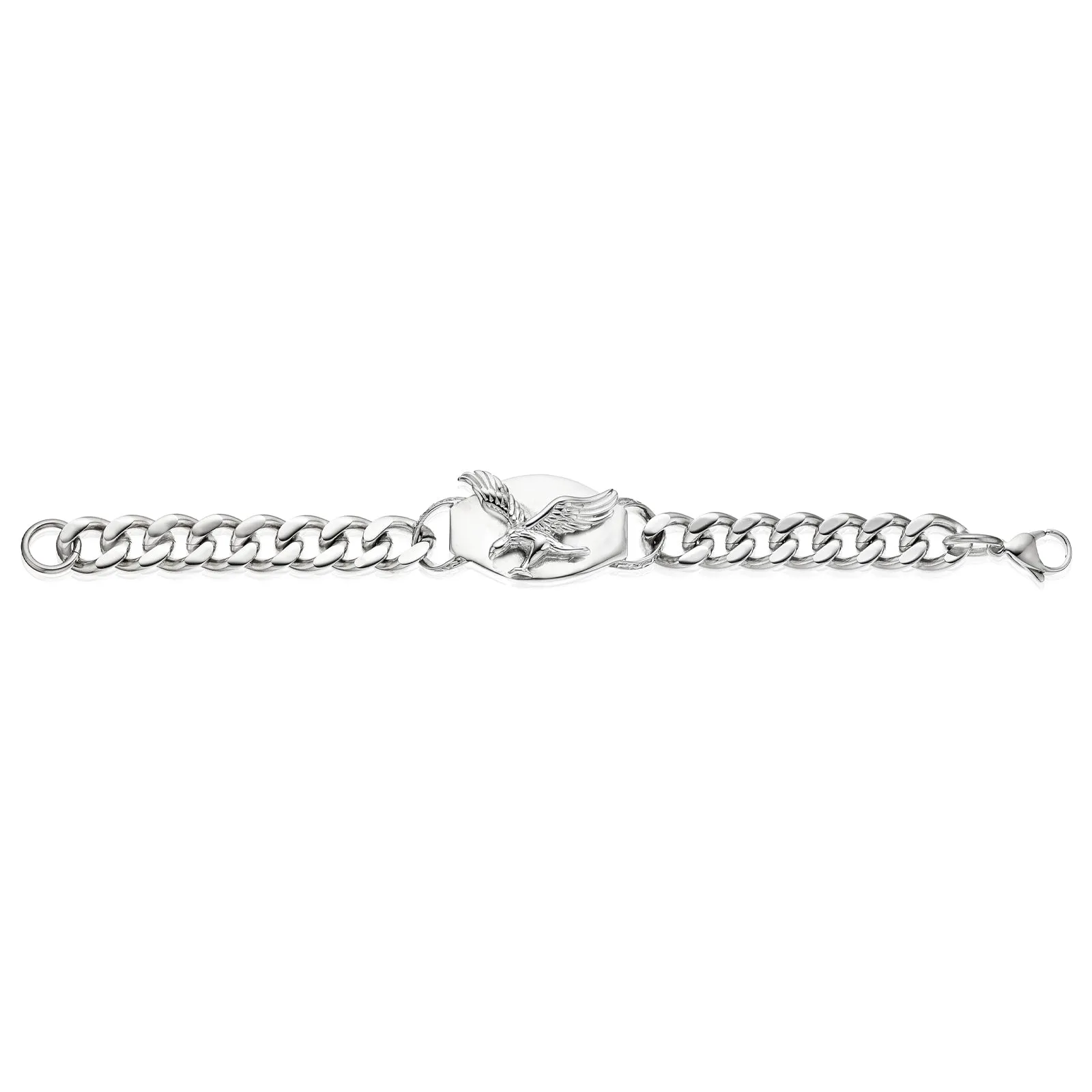 Tensity 22cm Stainless Steel Eagle Bracelet