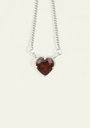 Venus Solitaire Necklace - Silver