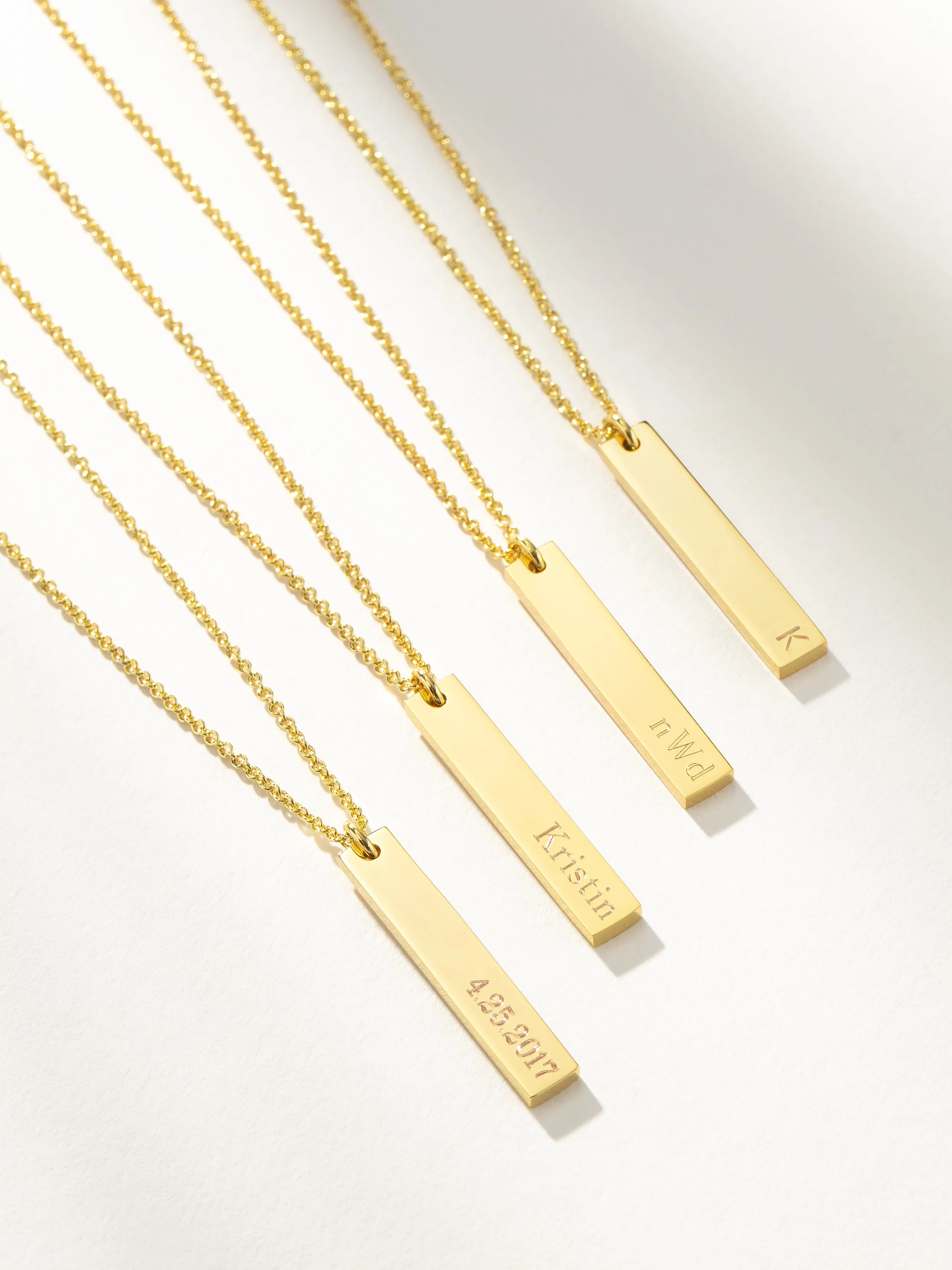 Vertical Bar Necklace