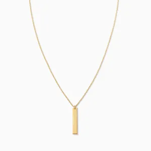 Vertical Bar Necklace