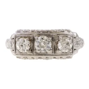 Vintage Diamond Ring, 0.70ctw