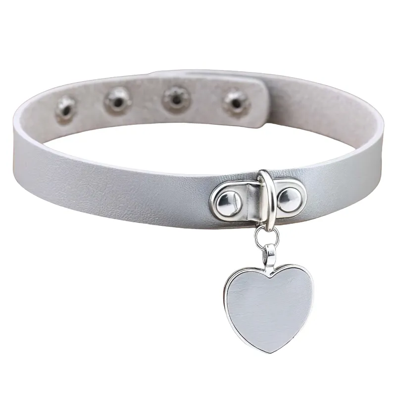 Women's Fashion Gothic Choker / Necklace Choker PU Leather Collar with Heart